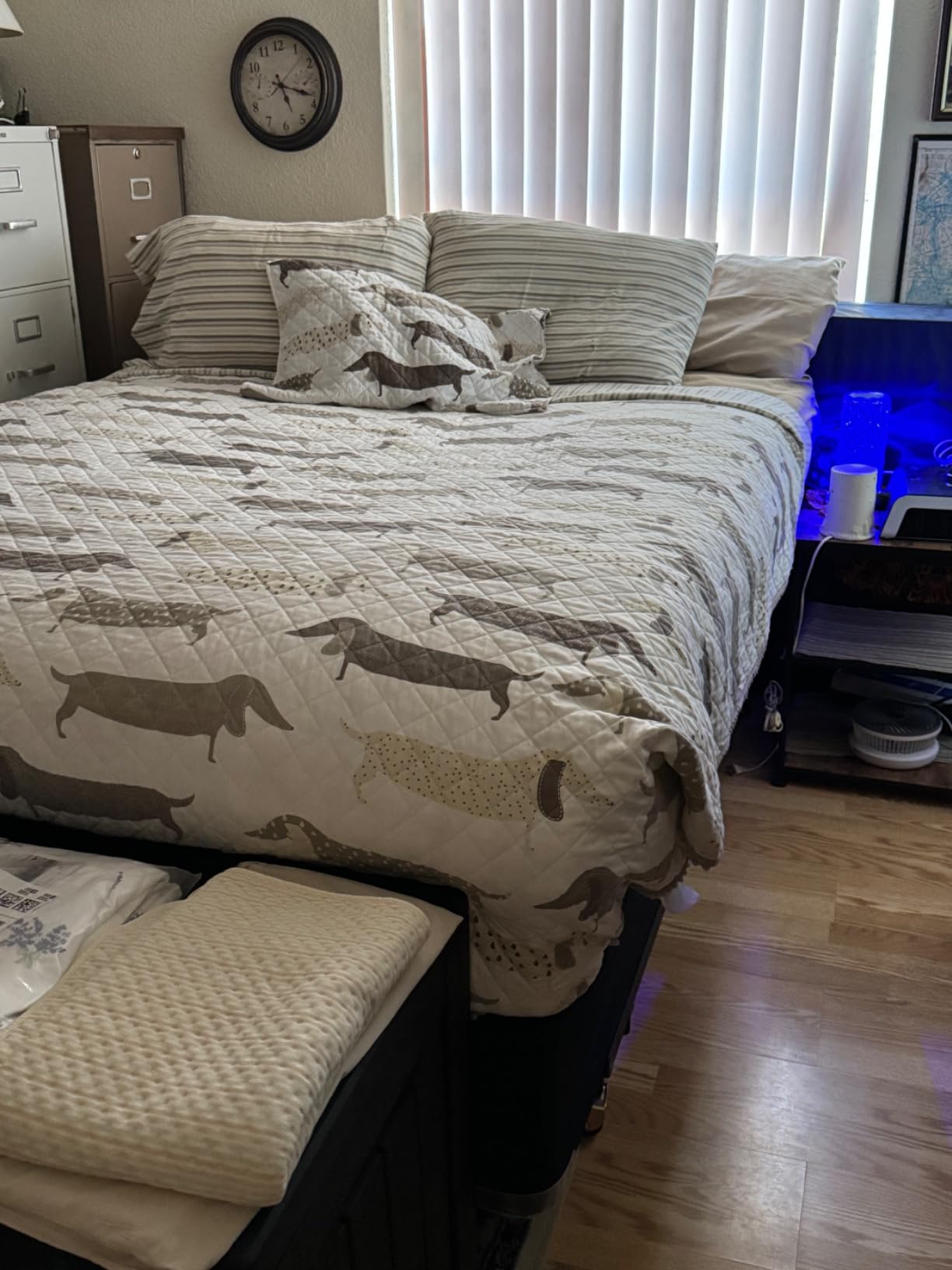 Saatva Graphite Memory Foam Mattress Topper, 3
