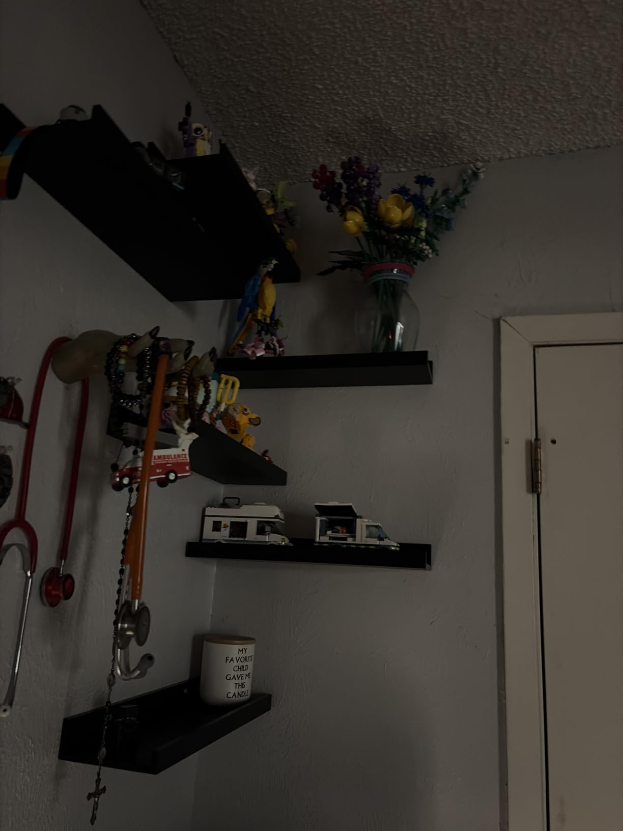 upsimples Floating Shelves for Wall Decor and Storage, Brown, 6Pcs 15.7'' customer photo 2