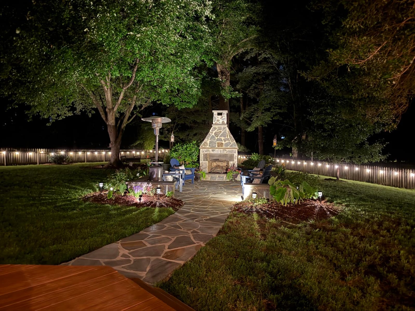 Svater Outdoor String Lights LED 100FT, Waterproof for Outside Patio Light customer photo 2