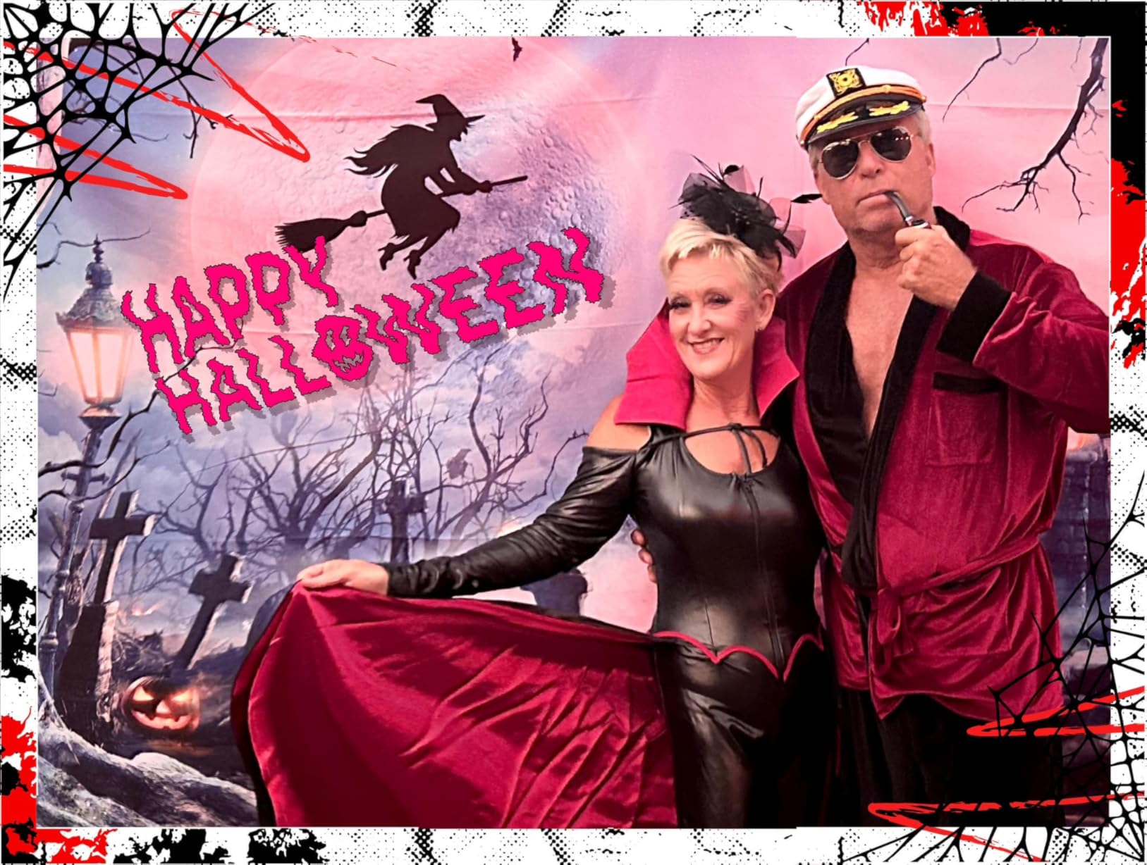ZeroShop Halloween Costumes for Couples 2025, Adult Mens Captain Bunny Jacket Robe Pimp Outfit customer photo 2
