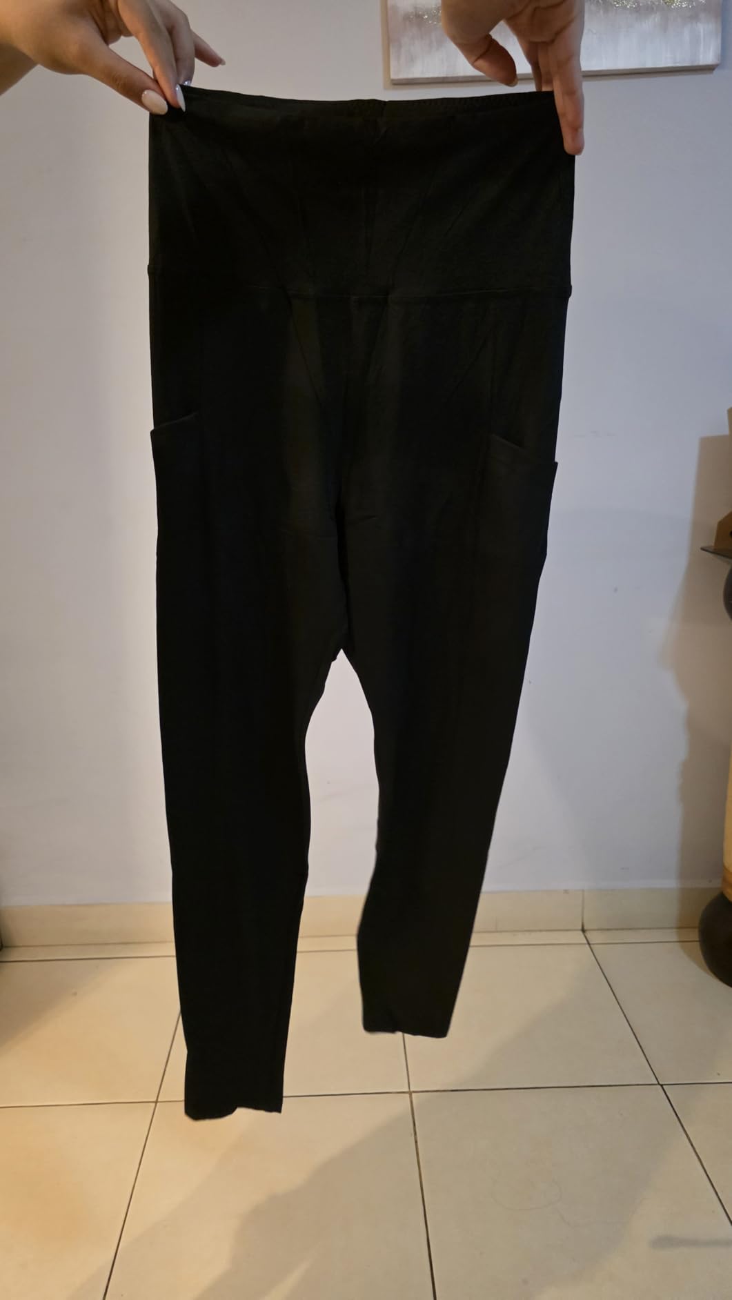 Leafigure 2-Pack High Waist Leggings with Pockets for Women customer photo 1