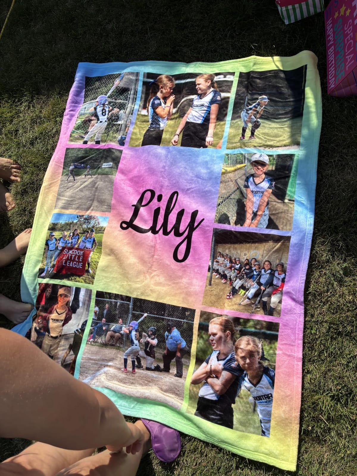 inkArts Custom Blanket Throws with Photos Text Personalized with Picture Customizable, Customize for Mom, Dad, Couple, Girlfriend, Boyfriend, Husband & Wife customer photo 1