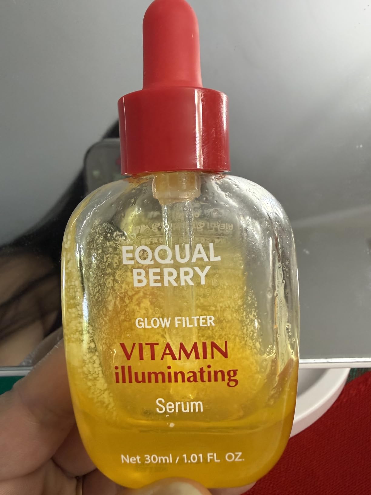 EQQUALBERRY Vitamin Illuminating Serum | Niacinamide 4% & TXA | Brightening Vitamin C Serum for Face Glow with Hyaluronic Acid | Dark Spot & Uneven Tone Care | Korean Skincare, 1.01 fl oz customer photo 2