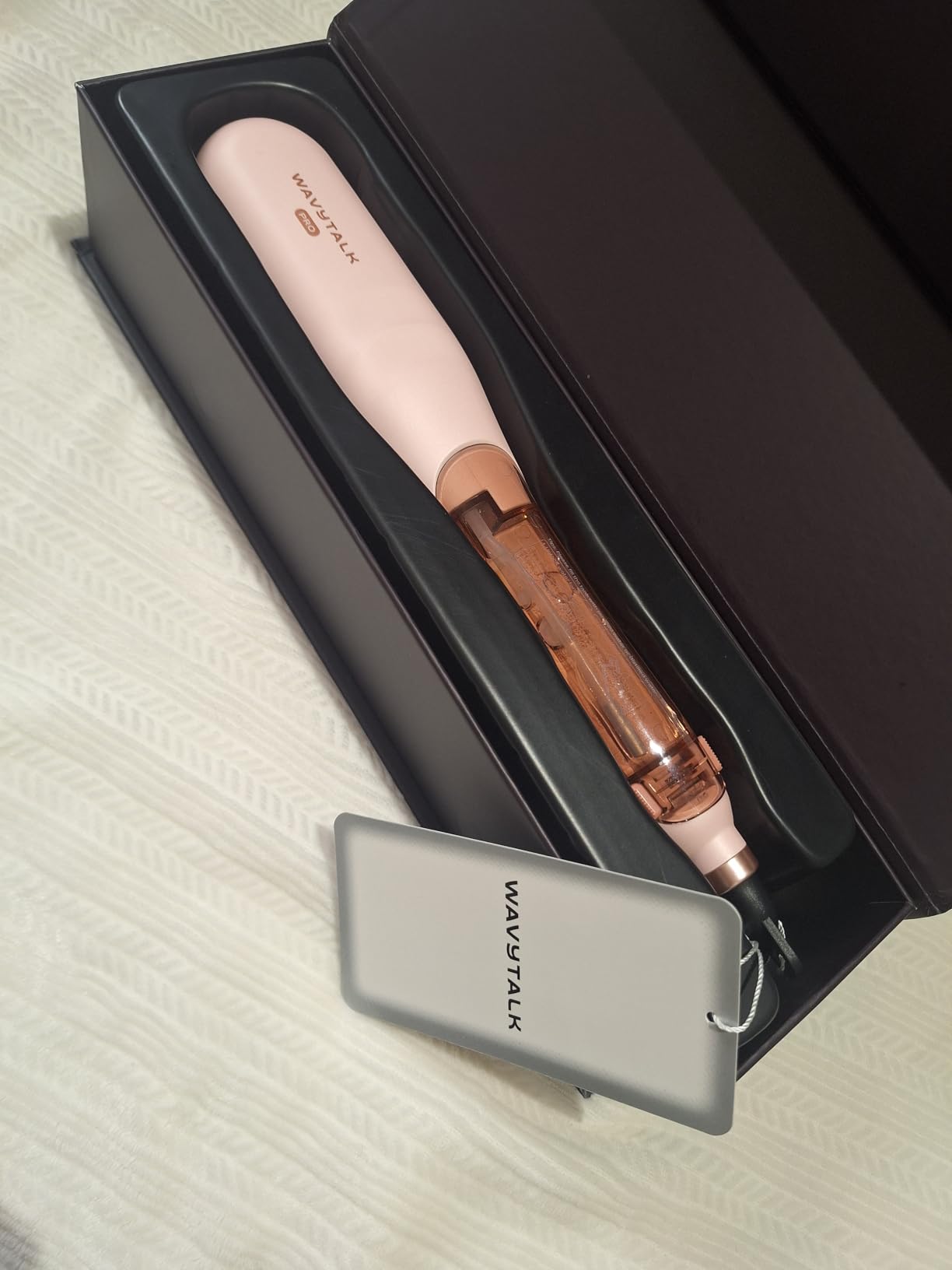 Wavytalk Pro Steam Hair Straightener Brush Steamline Pro Straightener Brush customer photo 1