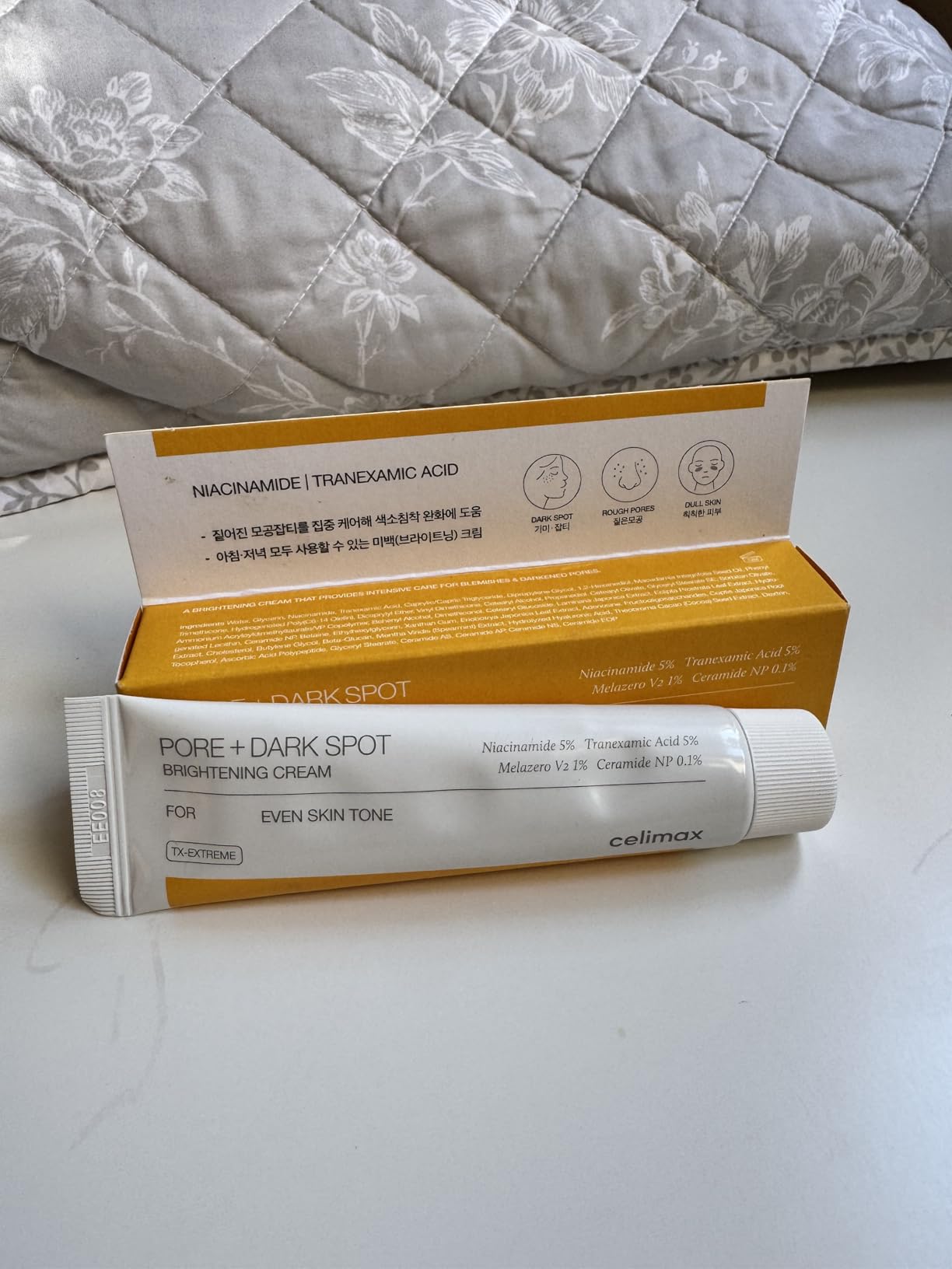 celimax Pore+Dark Spot Brightening Cream, 1.18 fl.oz customer photo 2