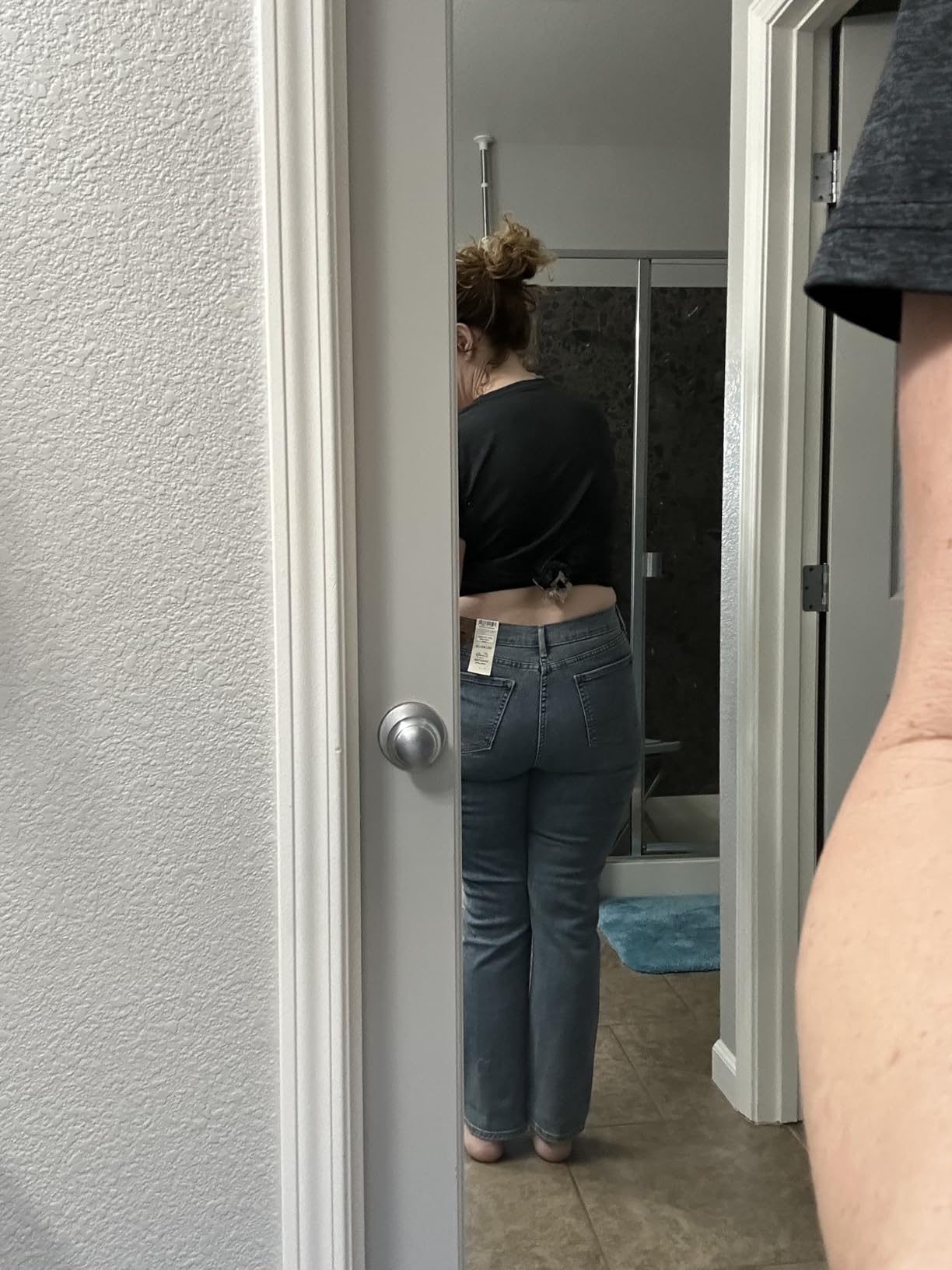 Levi Strauss Signature Gold Women's '03 Essential High-Rise Straight Jeans Stretch Denim (Also Available in Plus) customer photo 1
