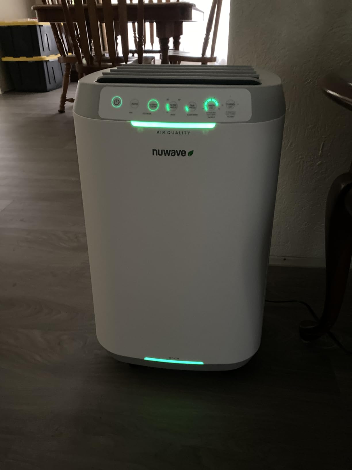Nuwave Forever Smart Air Purifier for Home, Never Replace Air Filter System customer photo 1