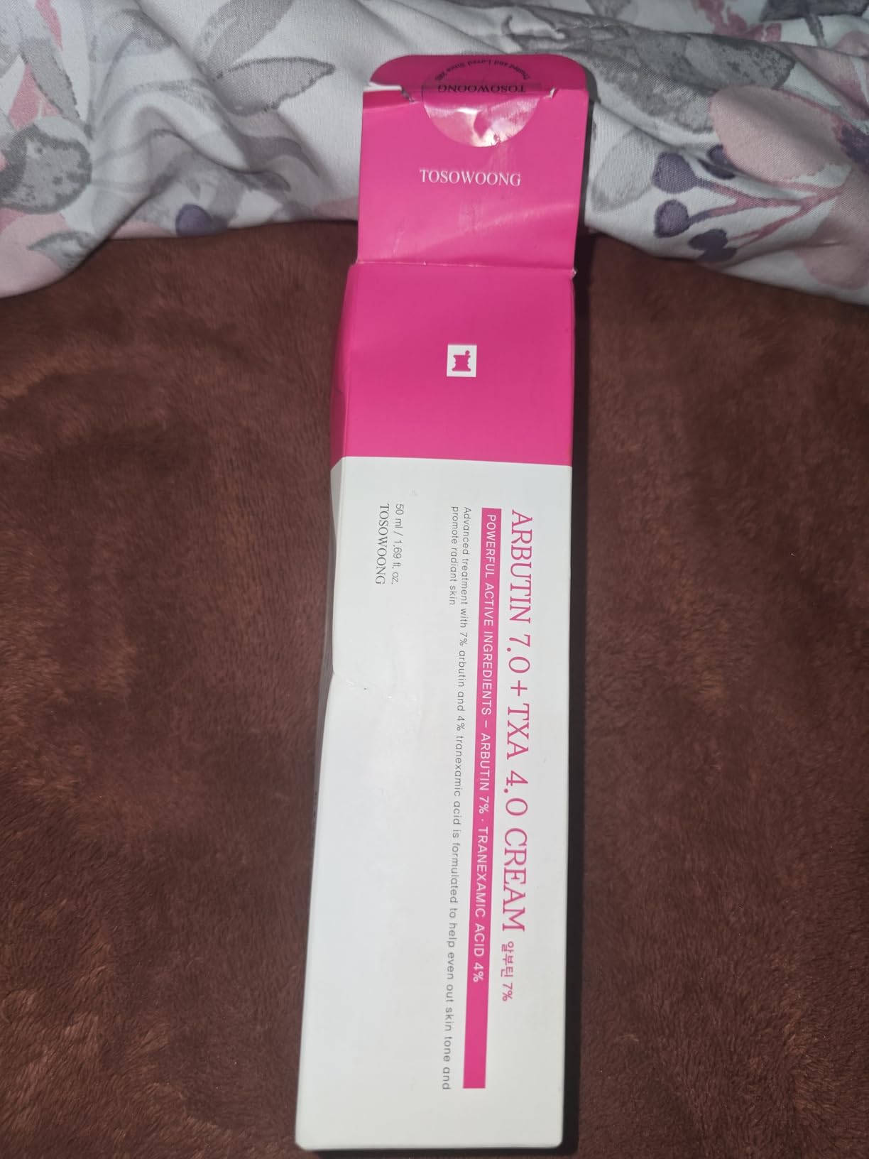 TOSOWOONG Arbutin 7% + Tranexamic Acid 4% Cream for Dark Spots, Brightening customer photo 2