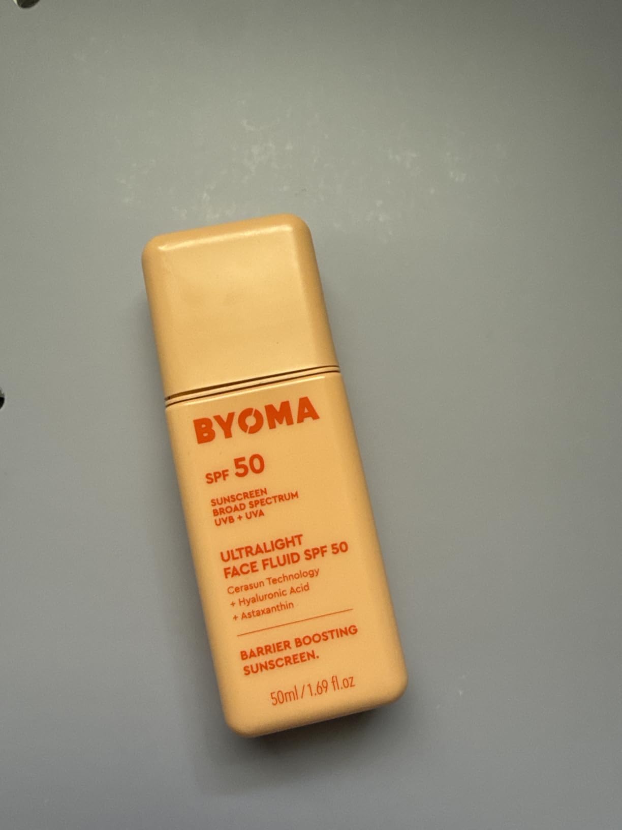 BYOMA Sunscreen - Ultralight Face Fluid SPF 50, No White Cast customer photo 2