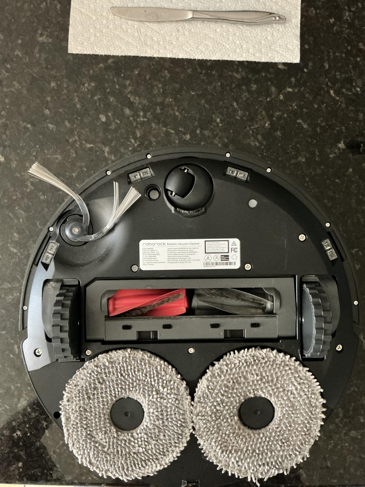 roborock Qrevo S5V Robot Vacuum and Mop, FlexiArm Edge Mopping customer photo 1