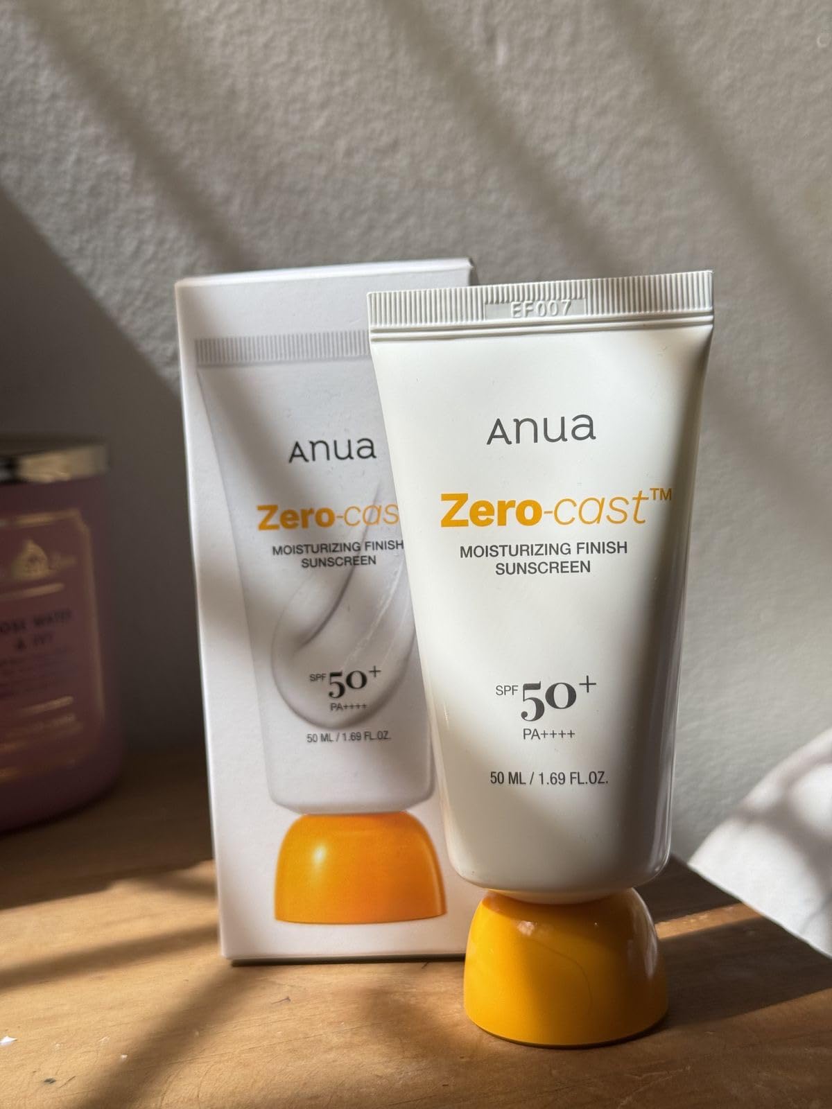 Anua Zero-Cast Moisturizing Sunscreen SPF 50, 1.69 fl oz customer photo 1