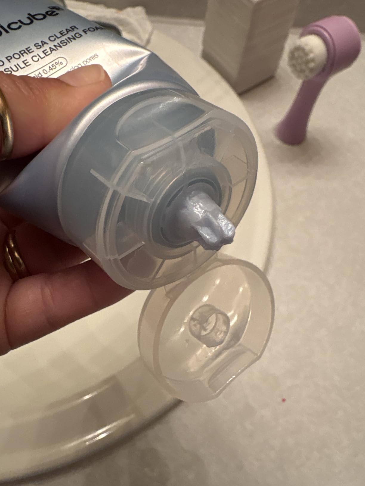 medicube Facial Cleanser Zero Pore Capsule Foam Cleanser customer photo 2