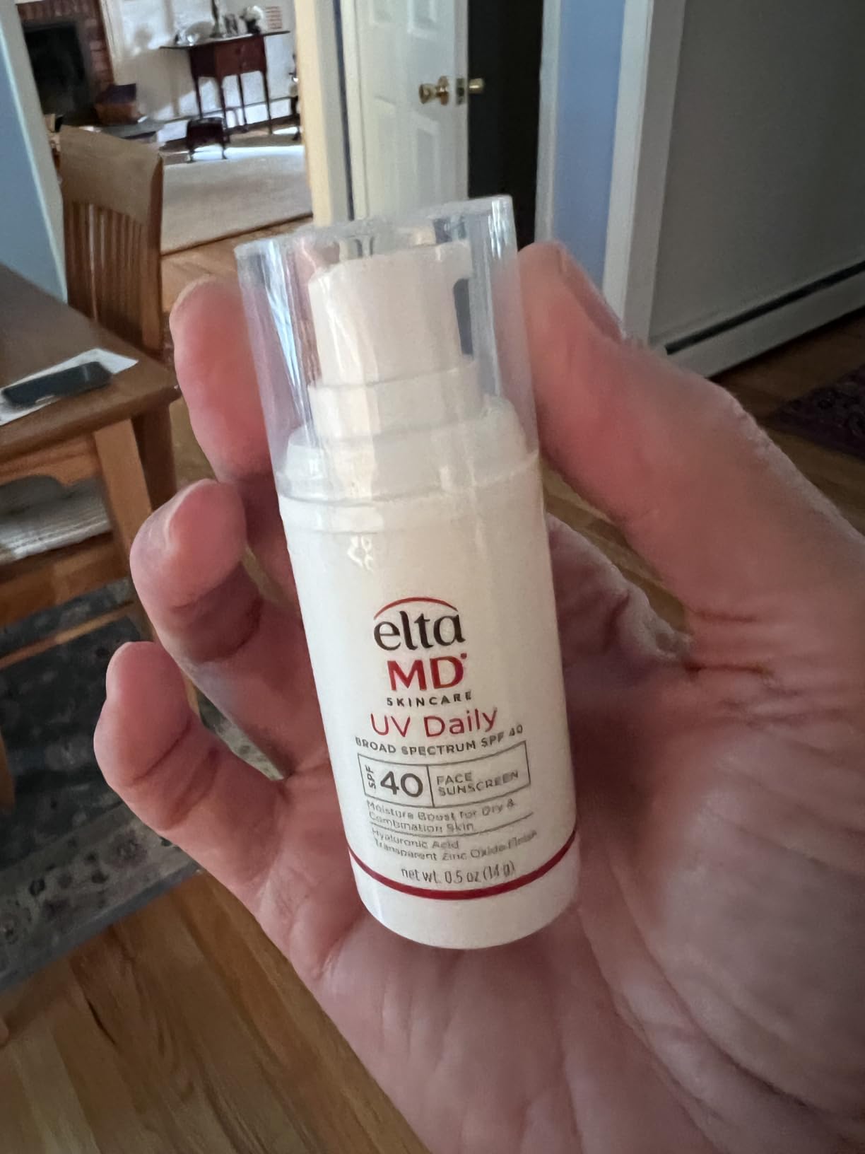 EltaMD UV Daily Face Sunscreen Moisturizer, Zinc Oxide, SPF 40 and SPF 50 customer photo 2