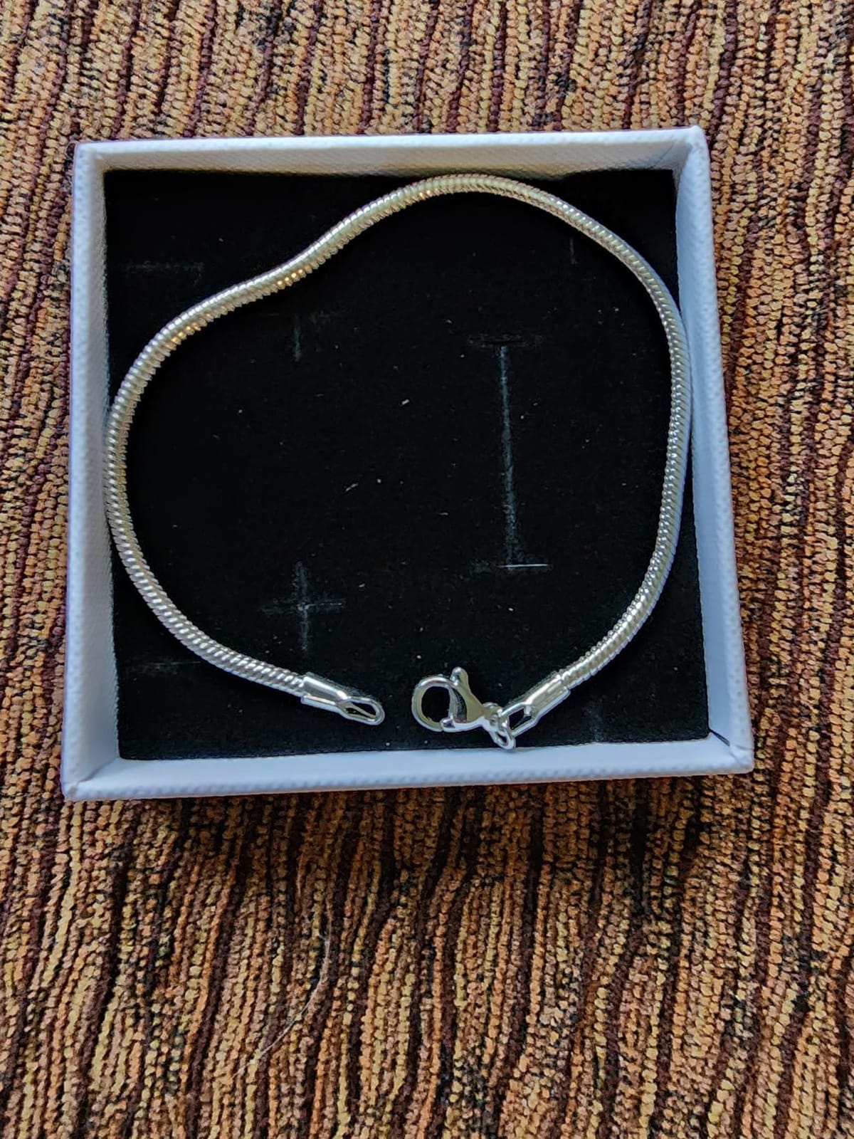 Charm Bracelet 925 Sterling Silver Bracelets for Women 2mm Dainty Snake Chain Bracelet Jewelry Gifts for Her customer photo 2