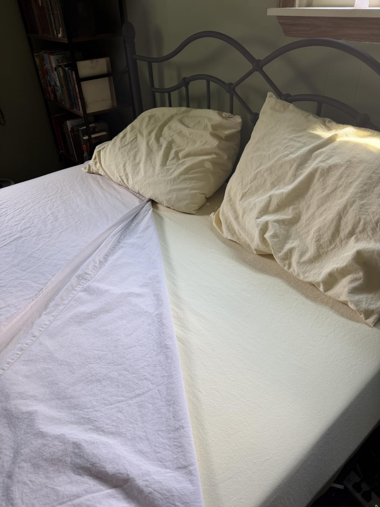 Bedlifes 100% French Linen Queen Bed Sheet Set – 16