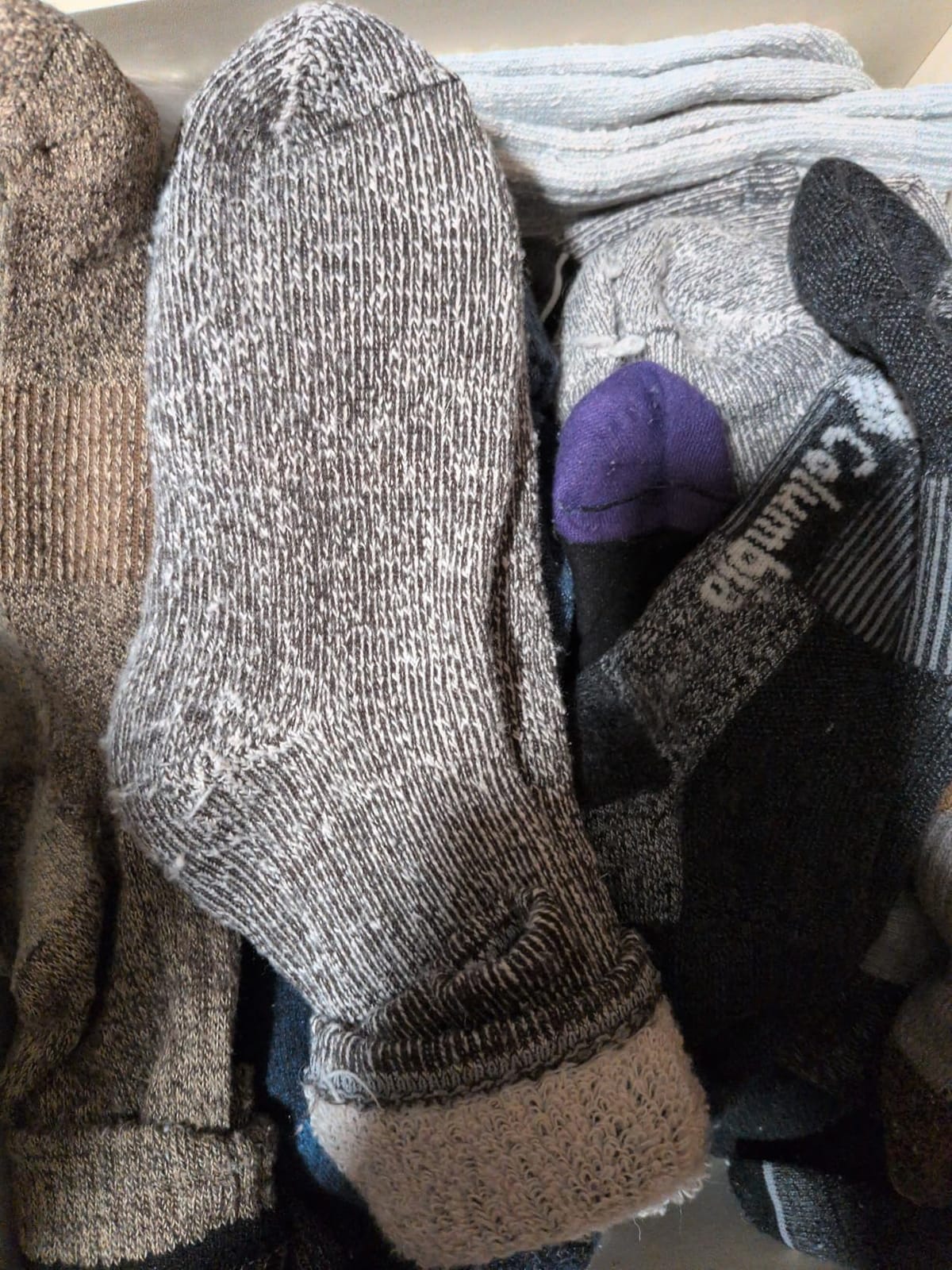 Time May Tell Merino Wool Socks for Men & Women Cushion Hiking Boot Socks customer photo 2