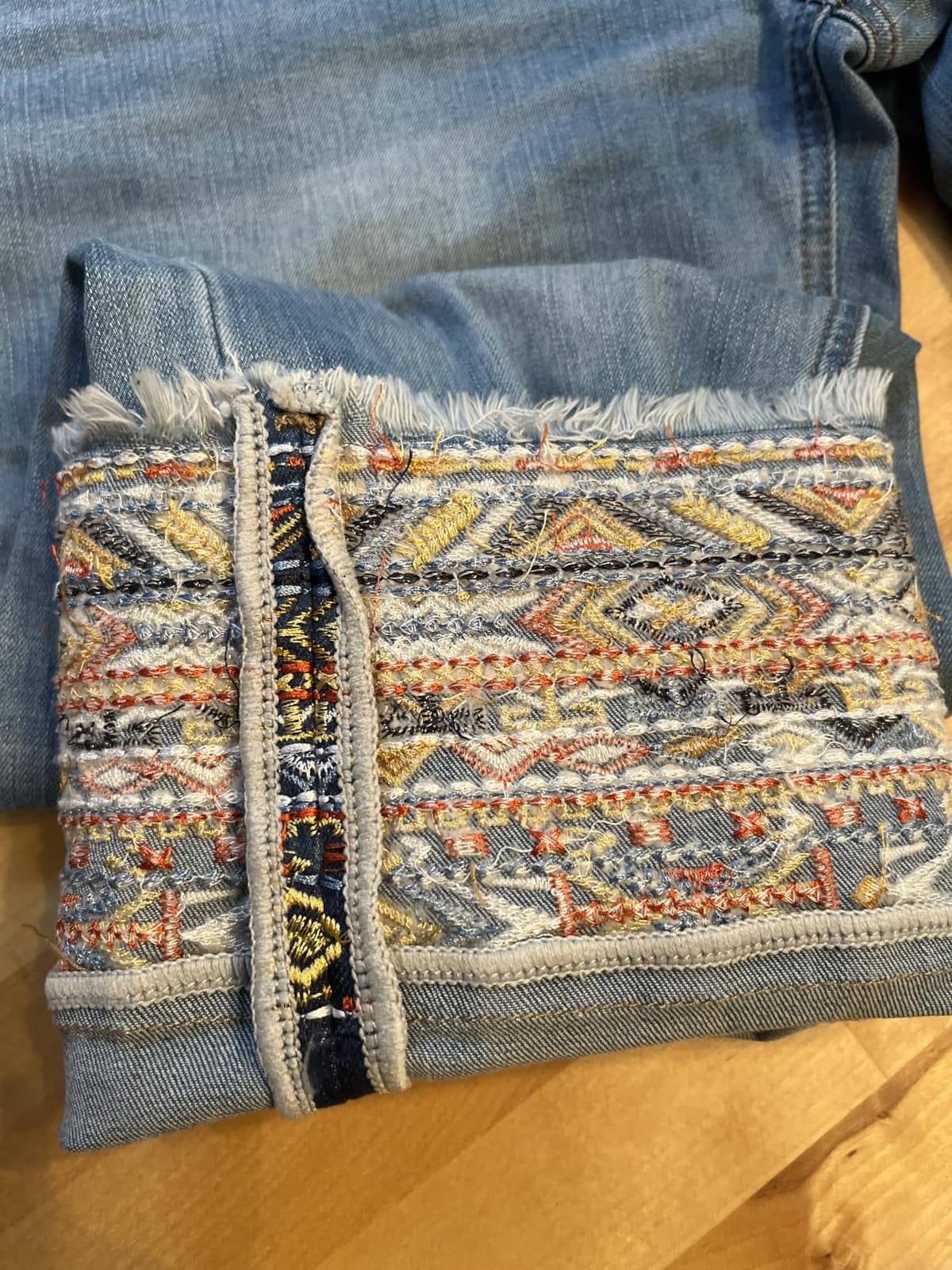 Flamingals Straight Leg Cropped Jeans for Women customer photo 1