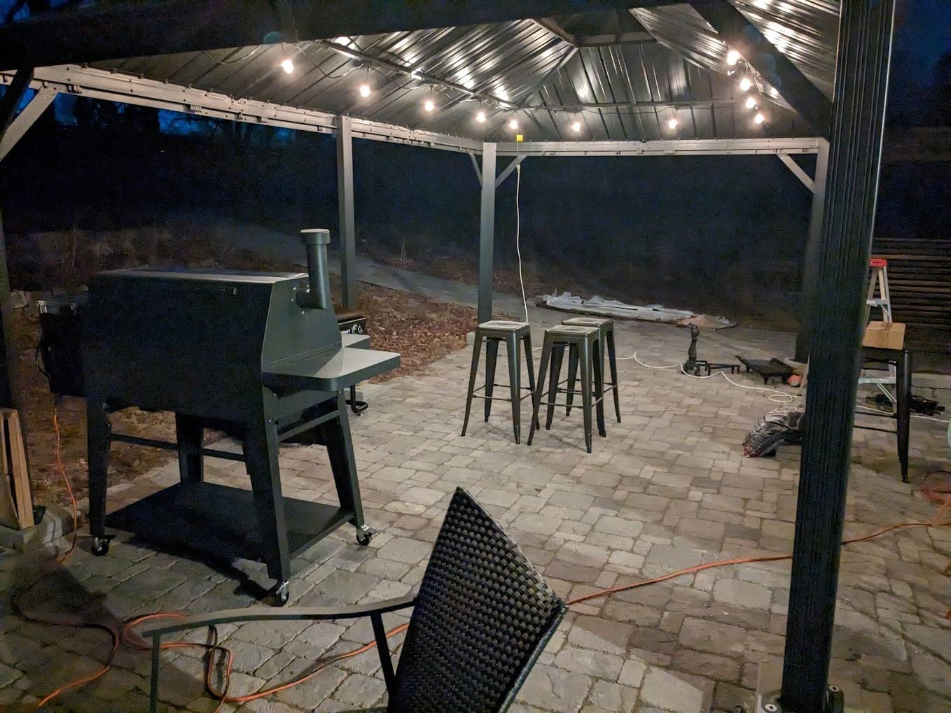 addlon Outdoor String Lights 100FT G40 with Remote 54 LED Shatterproof Bulb customer photo 1