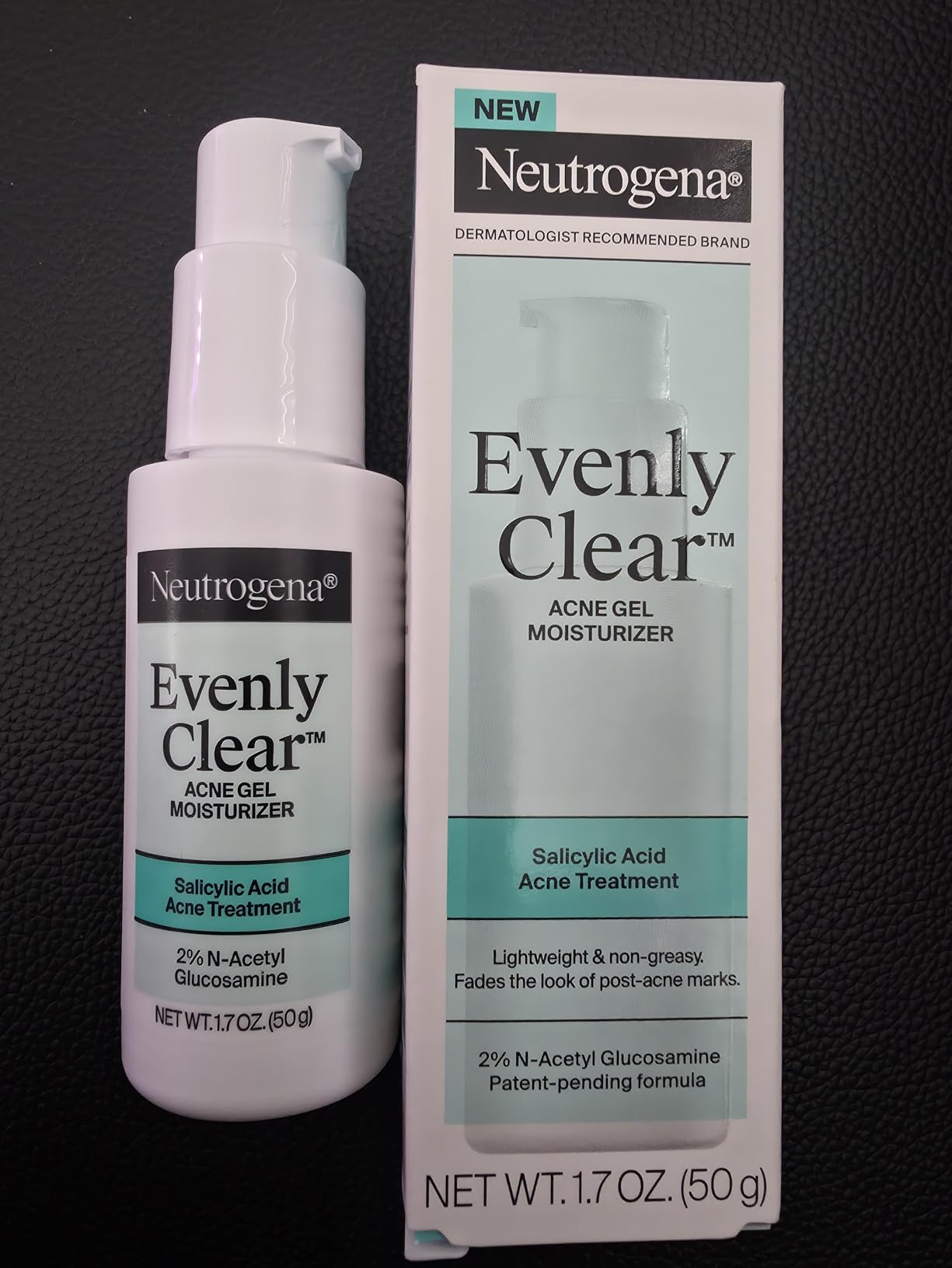 Neutrogena Evenly Clear Acne Gel Moisturizer, 1.7 fl. oz customer photo 2