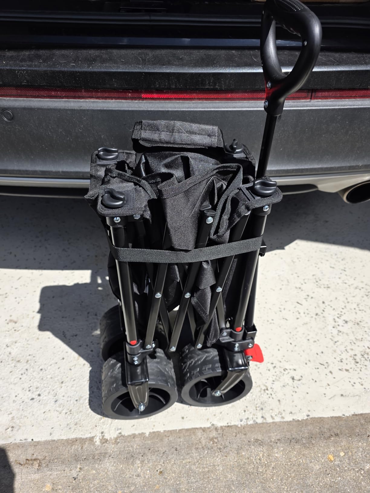 Sekey 250L Beach Wagon, 400 lb Capacity, Foldable, All-Terrain Wheels customer photo 2