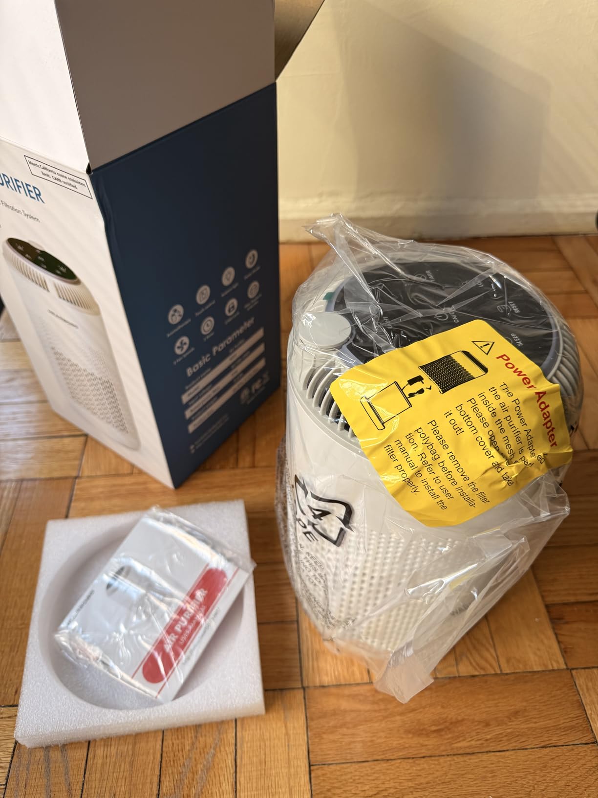 Air Purifiers for Home Large Room Up to 3000 sq ft, H13 HEPA Filter Washable, PM2.5 Air Quality Sensor, Quiet Sleep Mode, 8X Dual-Side Air Cleaner for Bedroom Pet Dander Smoke Dust Pollen customer photo 2