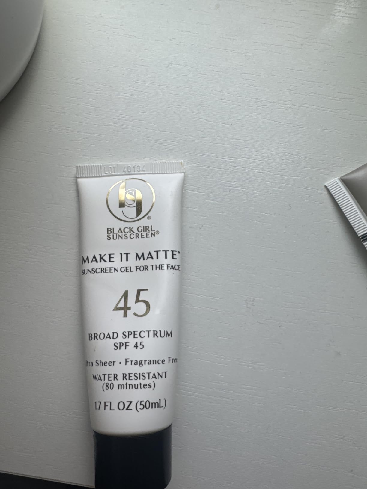 Black Girl Sunscreen Make It Matte SPF 45 Face Sunscreen 2-Pack customer photo 1