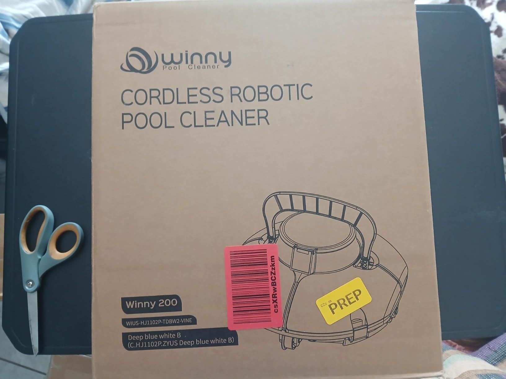 Winny Pool Cleaner Cordless Pool Vacuum Robot for Above Ground Pool customer photo 2