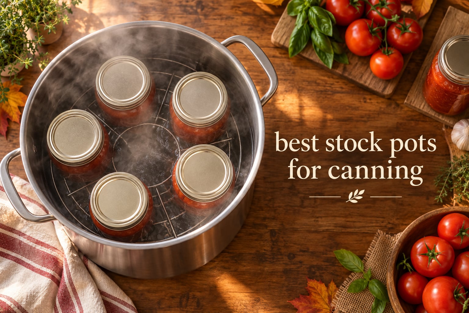 best stock pots for canning