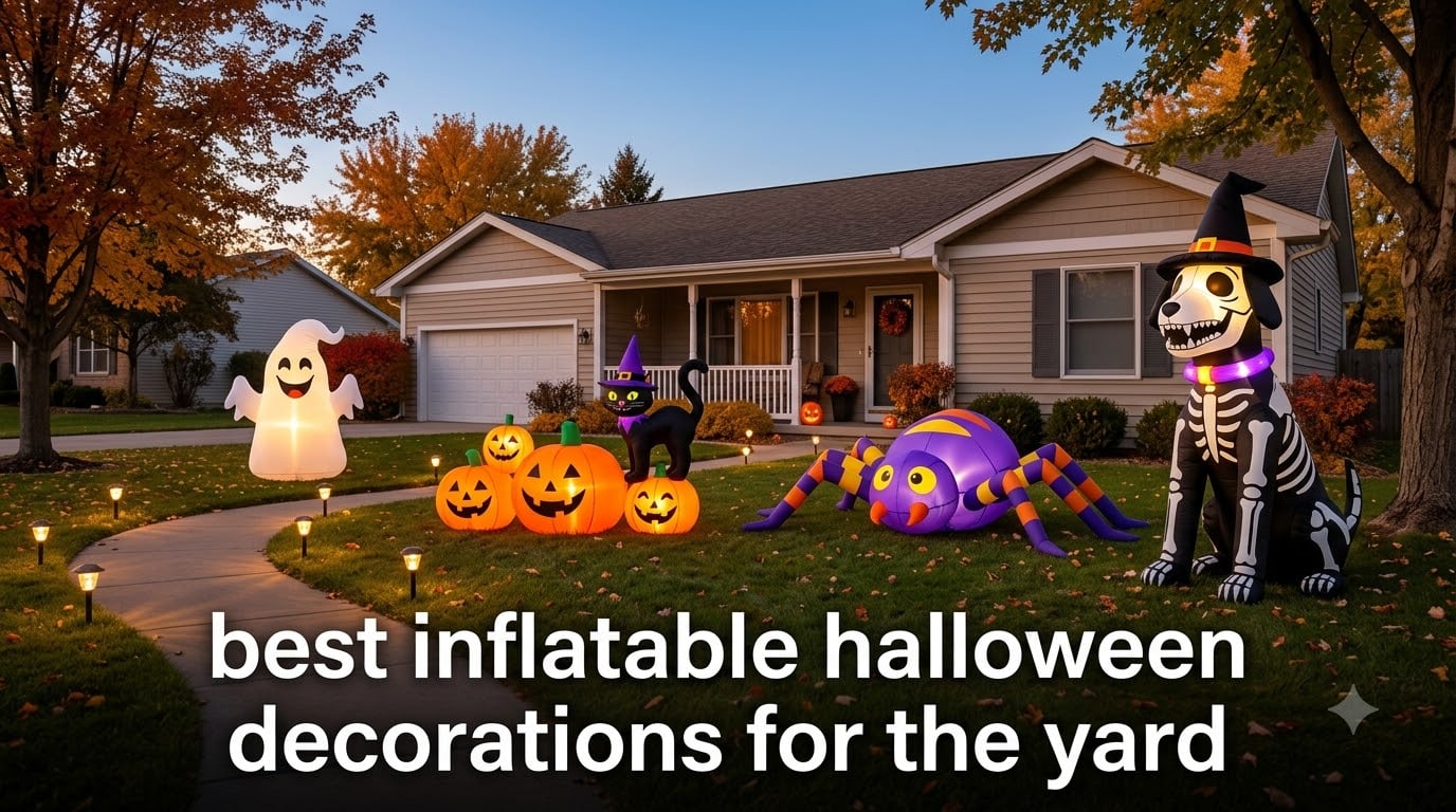 best inflatable halloween decorations for the yard