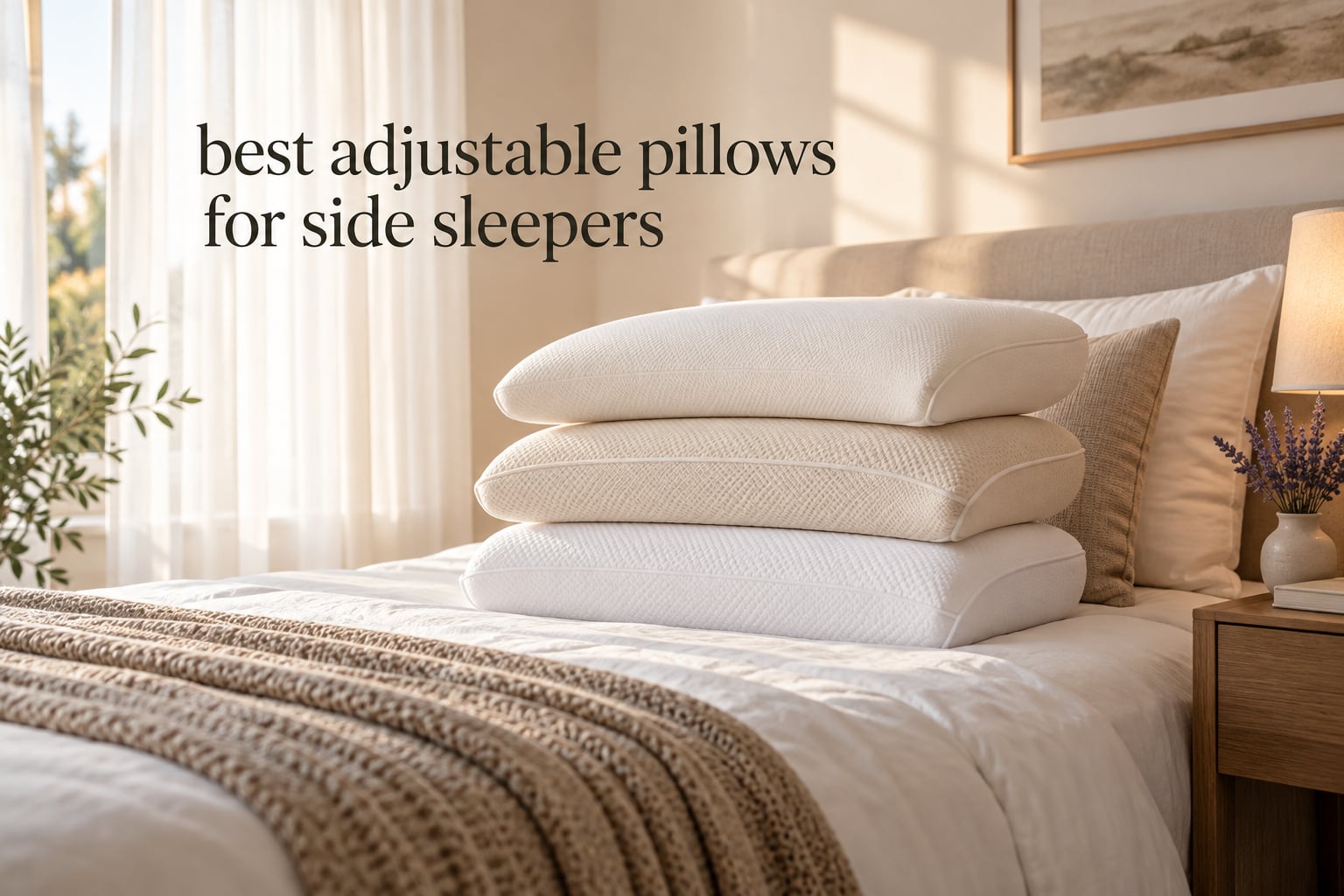 best adjustable pillows for side sleepers