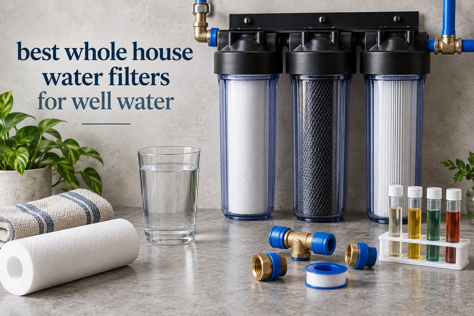 best whole house water filters for well water