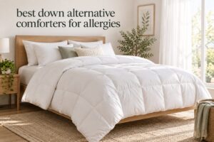 best down alternative comforters for allergies