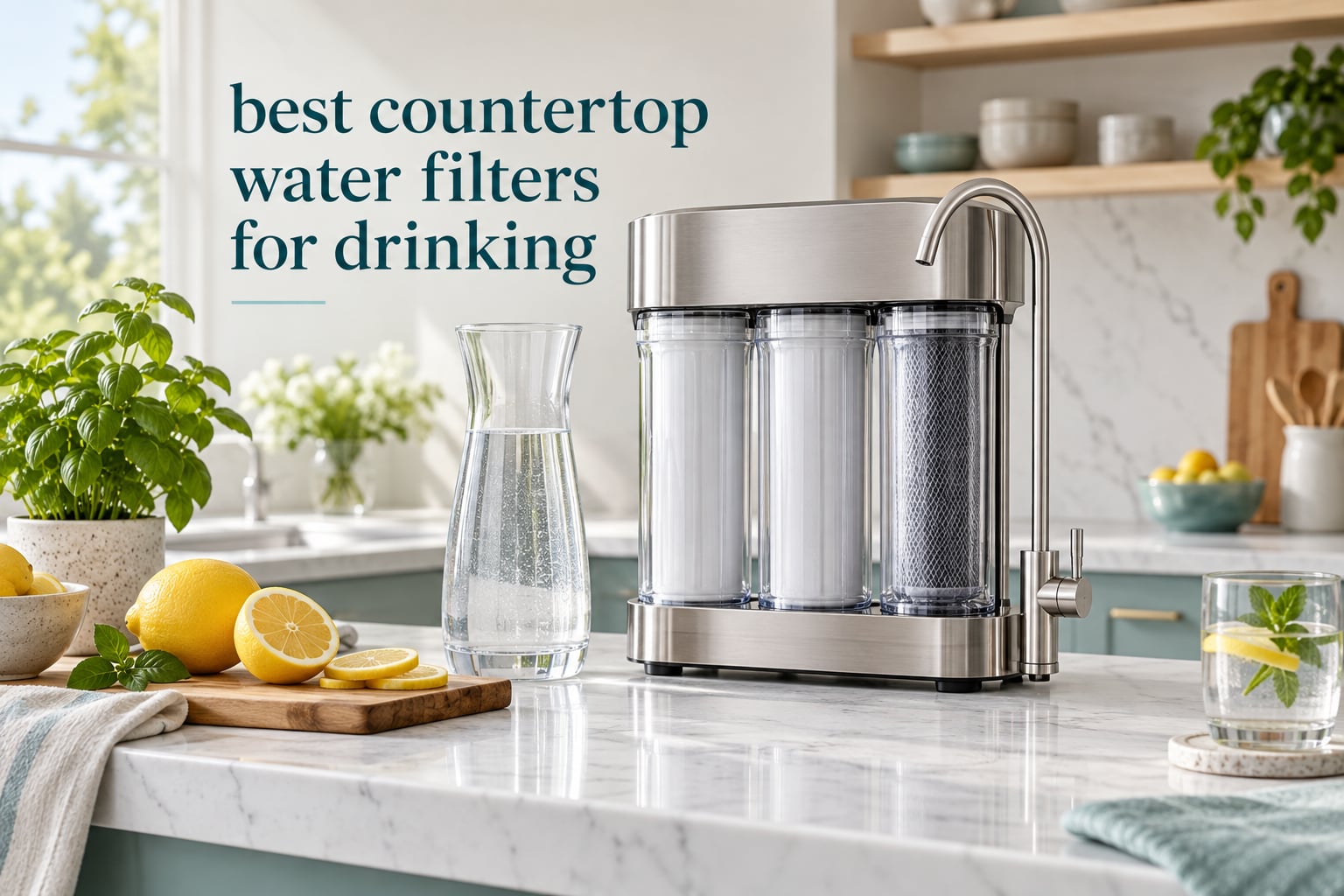 best countertop water filters for drinking