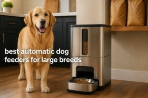 best automatic dog feeders for large breeds
