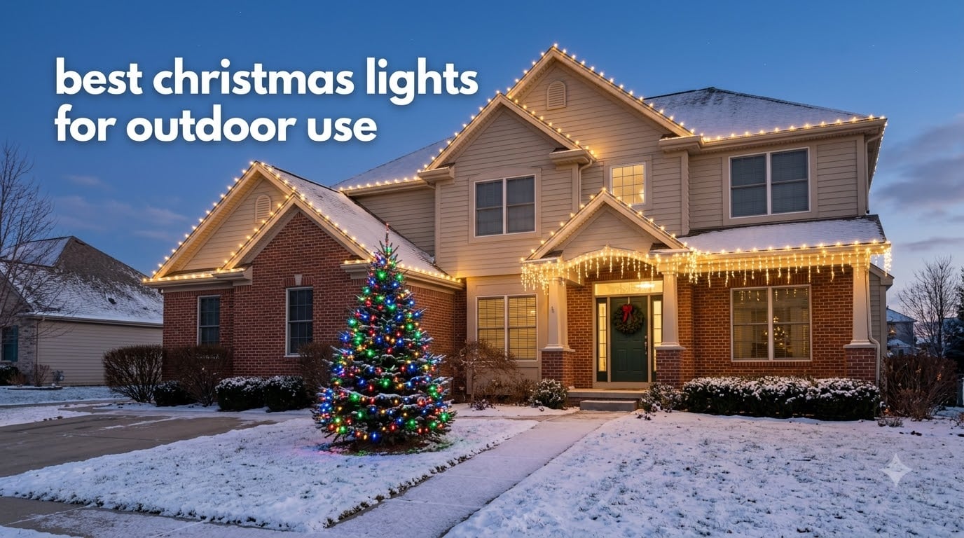 best christmas lights for outdoor use