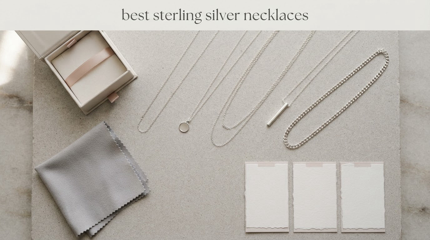best sterling silver necklaces