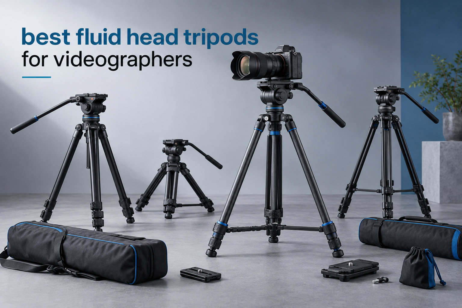 best fluid head tripods for videographers