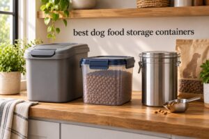 best dog food storage containers
