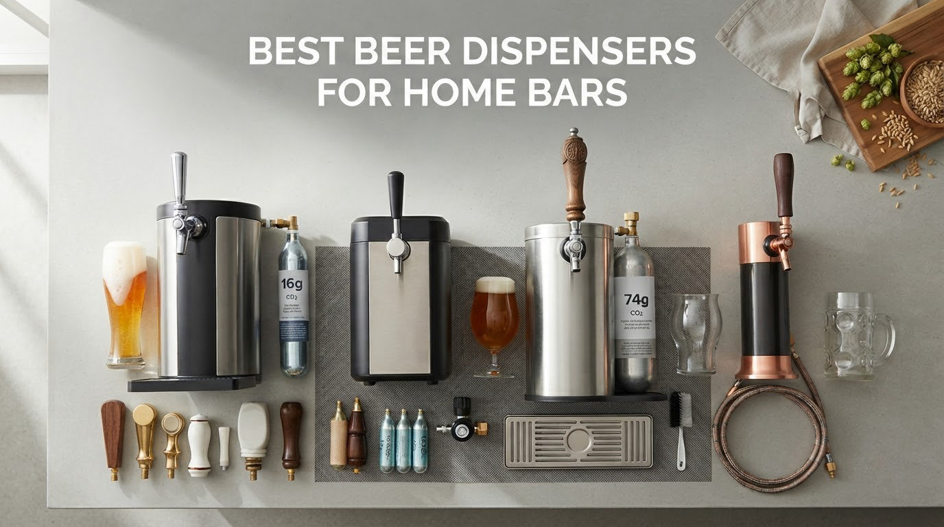 best beer dispensers for home bars