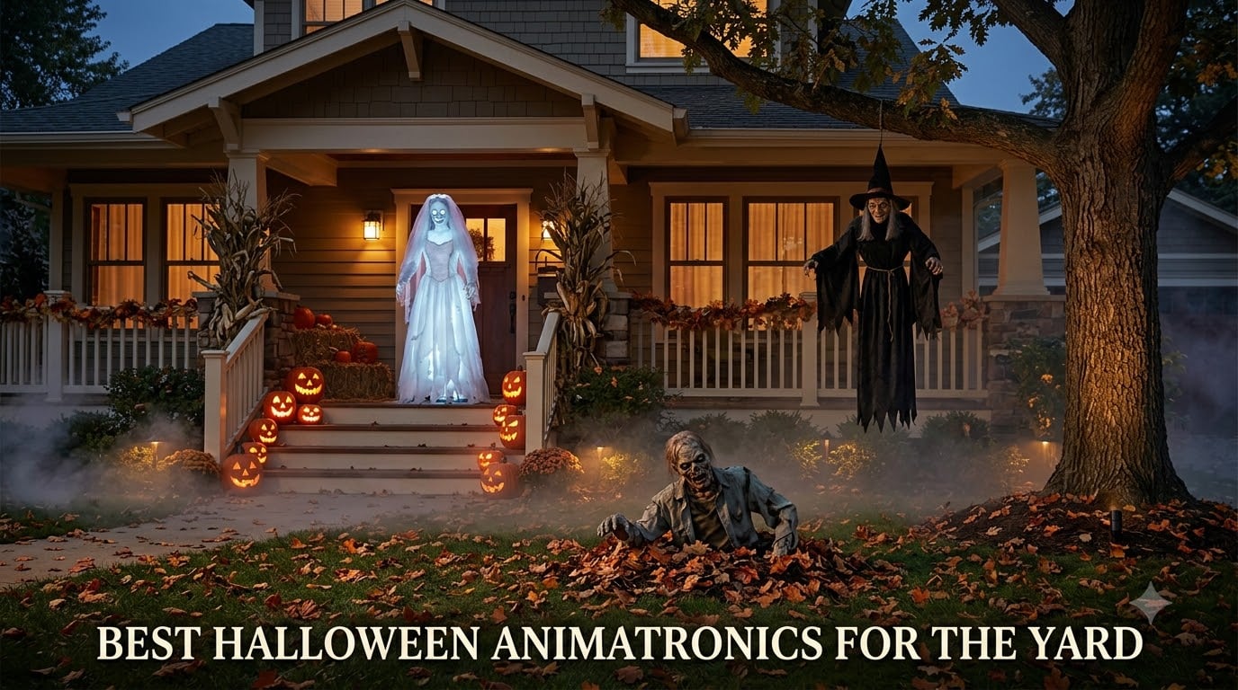 best halloween animatronics for the yard