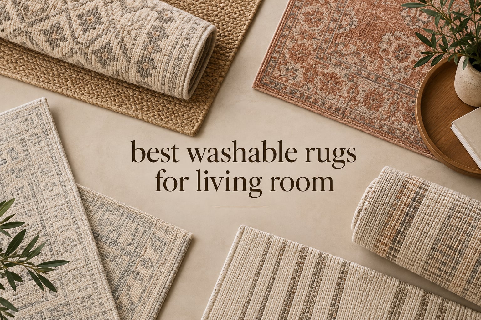 best washable rugs for living room