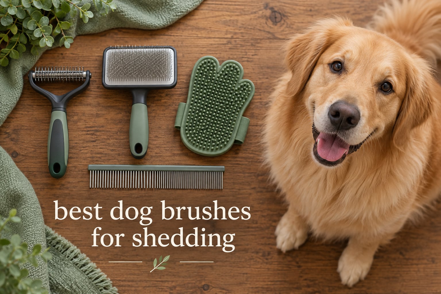 best dog brushes for shedding