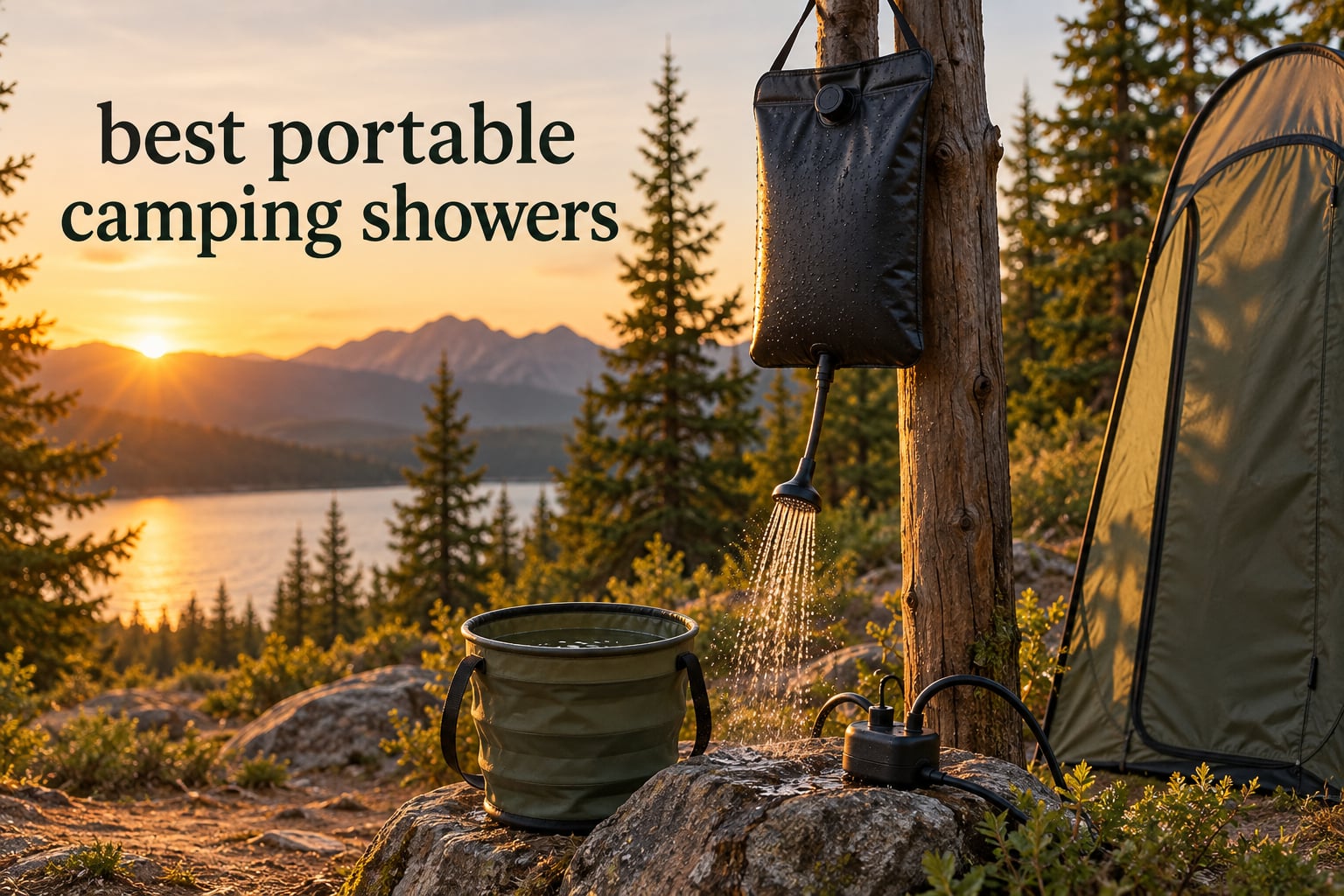 best portable camping showers
