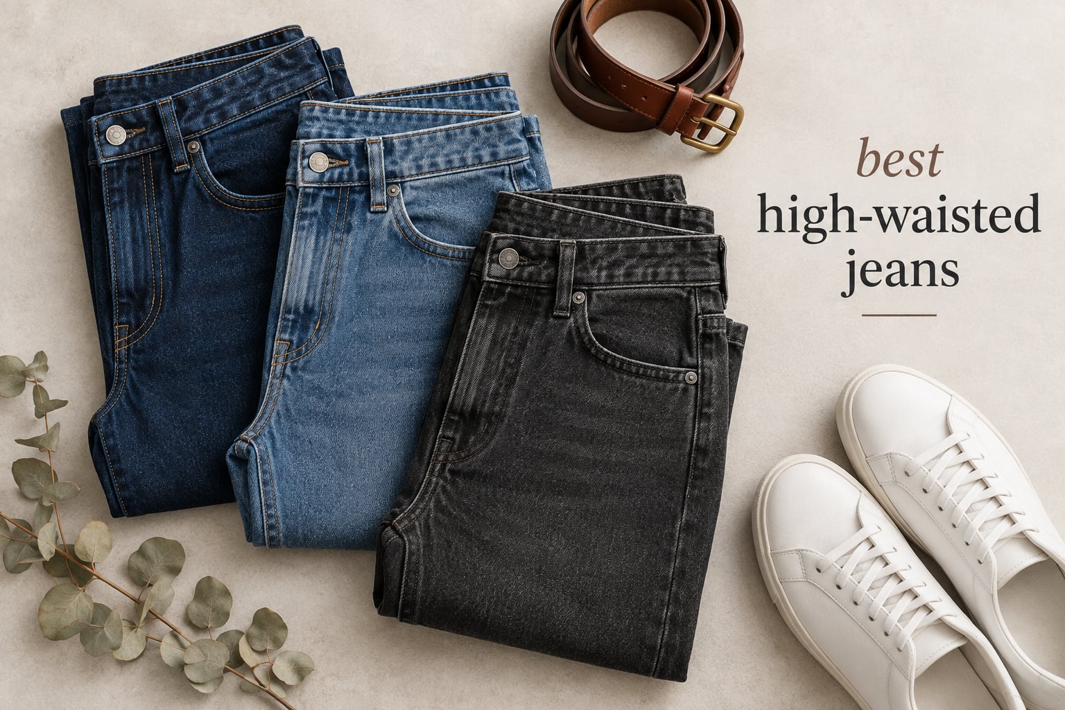best high-waisted jeans