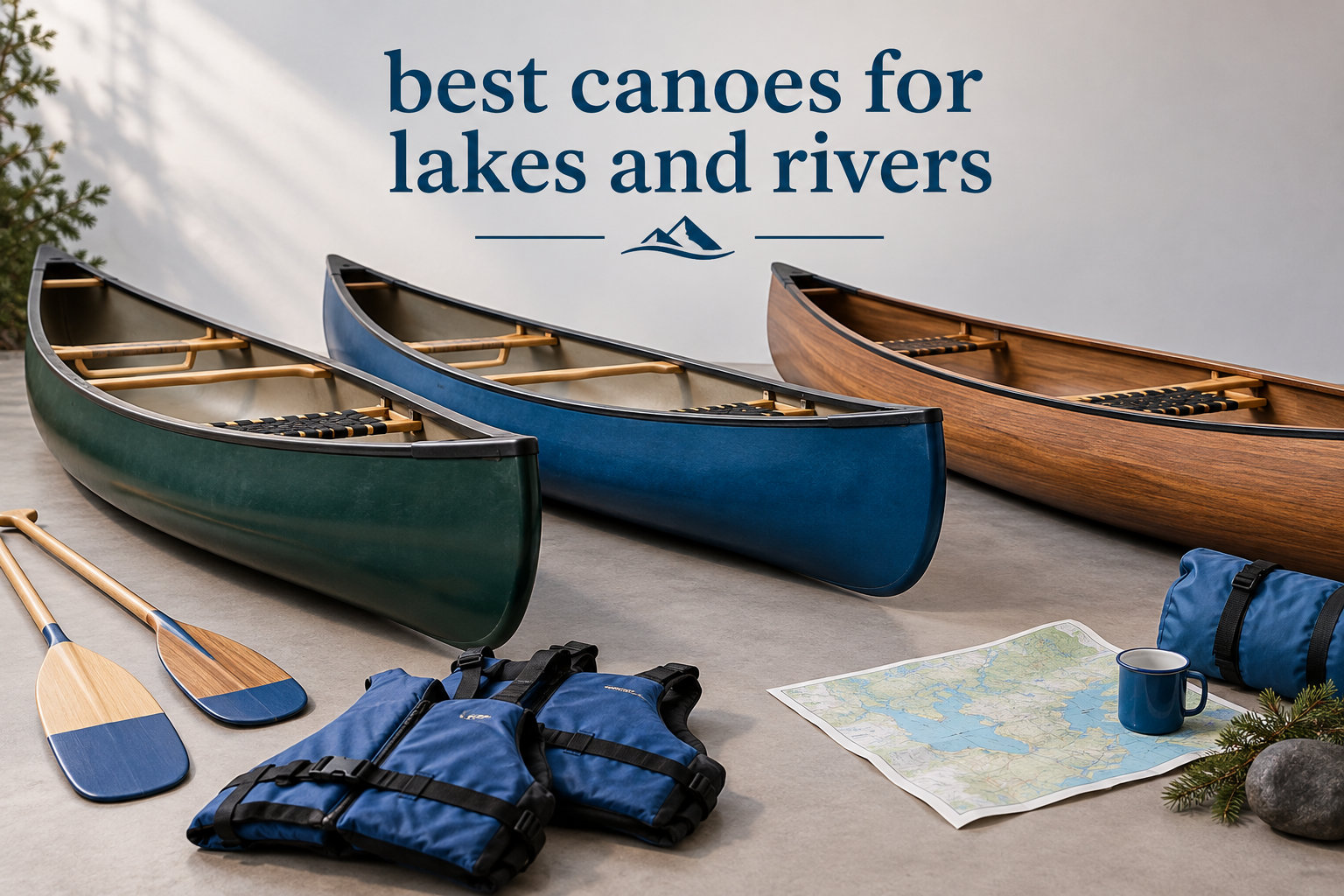 best canoes for lakes and rivers