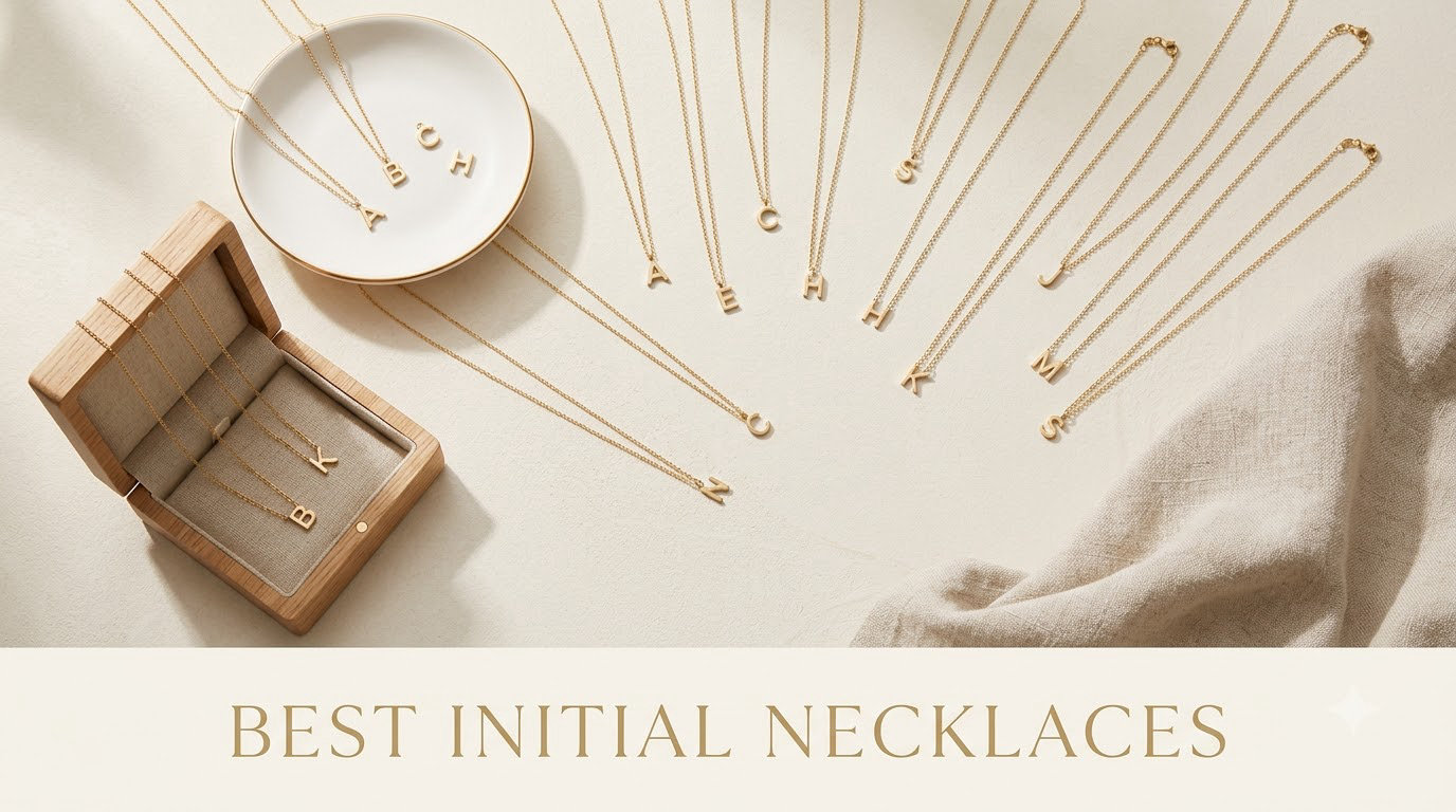 best initial necklaces