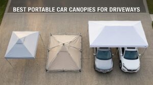 best portable car canopies for driveways