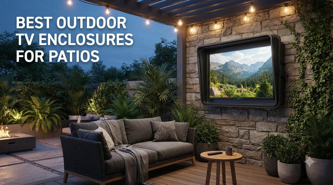 best outdoor tv enclosures for patios