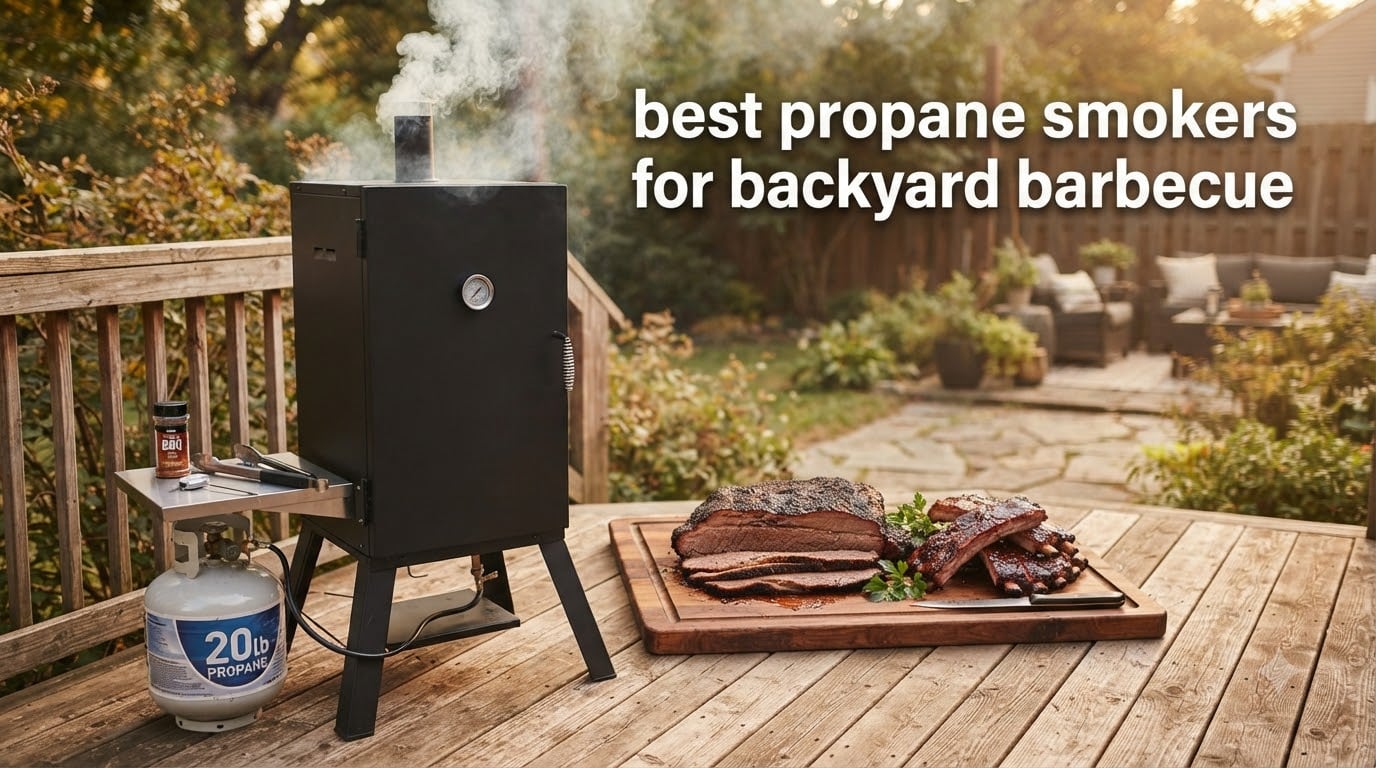best propane smokers for backyard barbecue