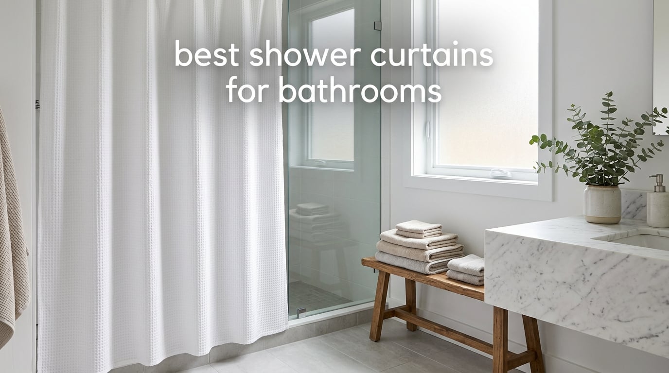 best shower curtains for bathrooms